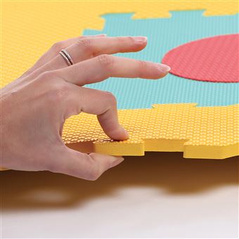 Tapis d'éveil Ludi mousse géometriques XL