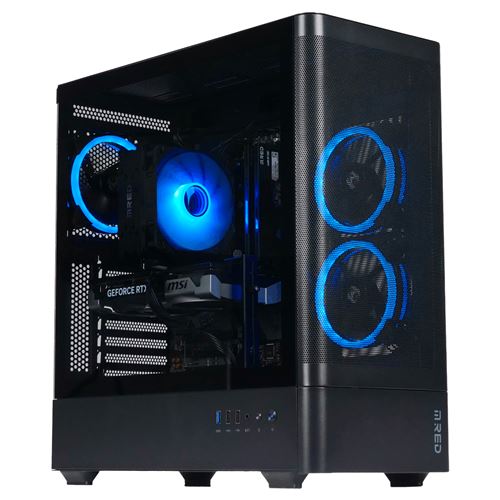 PC Gaming Mred CBT043 03 AMD Ryzen™ 5 RAM SSD Nvidia GeForce RTX 5060 Ti - vue 2