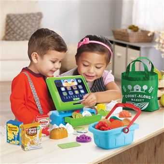 Jeu d'imitation Vtech Caisse enregistreuse interactive Maxi shopping