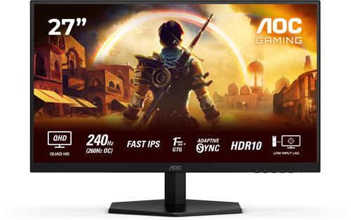 AOC Q27G42ZE écran plat de PC 68 6 cm 27 2560 x 1440 pixels Wide Quad HD LCD Neuf - vue 8