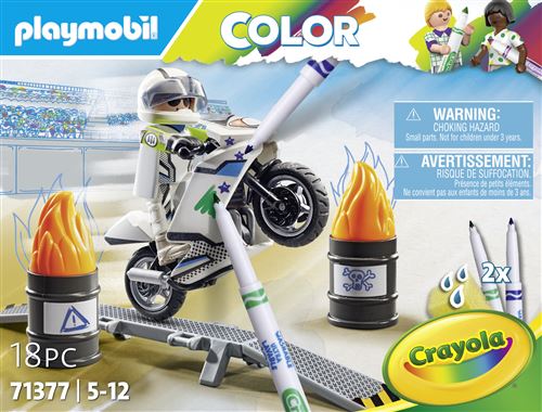 Playmobil Color 71377 Moto