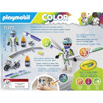PLAYMOBIL Color : Moto