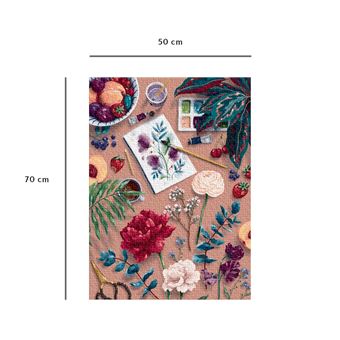Puzzle 1000 pièces Nathan L'atelier Encrerie Marine Collection Carte blanche