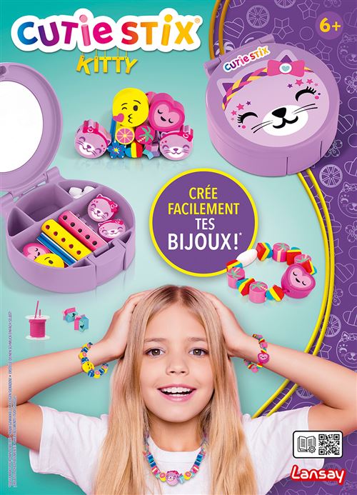 Création perle et bijou Lansay Cutie Stix Kitty