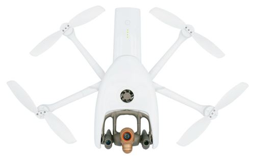 Drone Parrot Anafi Ai Blanc et Or Drone photo vidéo fnac Suisse