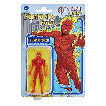 Figurine Marvel Legends Rétro 3,75 pouces Human Torch