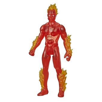 Figurine Marvel Legends Rétro 3,75 pouces Human Torch