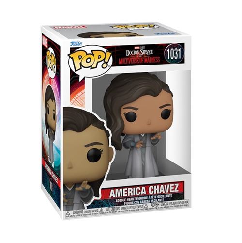 Figurine Funko Pop Marvel Doctor Strange in the Multiverse of Madness America Chavez in Cloak État correct - Funko reconditionné disponible sur Fnac