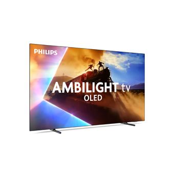 TV OLED Philips 65OLED760 164 cm 4K UHD Ambilight 2025 Gris métal