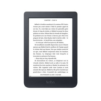 Liseuse numérique Kobo by Fnac - Kobo Nia Noir
