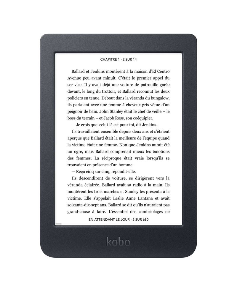 Liseuse numérique Kobo by Fnac Nia 6 8 Go Noir - Liseuse eBook - Achat &  prix
