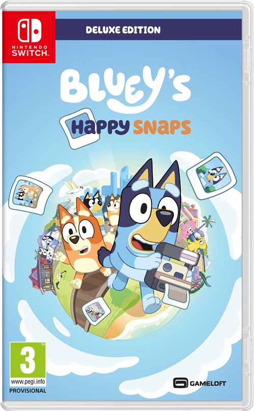 Bluey' Happy Snaps : Day One Deluxe Edition Nintendo Switch