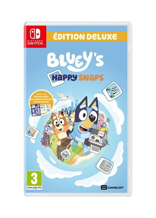 Bluey' Happy Snaps : Day One Deluxe Edition Nintendo Switch