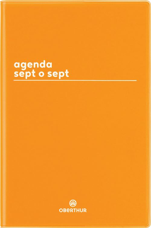 Agenda scolaire Oberthur Sept 2023 - Sept 2024 FSC Boréal Moutarde - Agenda  scolaire à la Fnac
