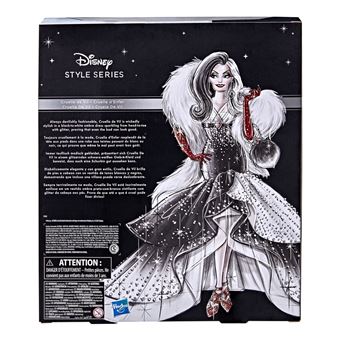 Poupée Disney Princesses Vilains Style Series Cruella d'Enfer