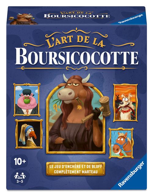 Jeu D Ambiance Ravensburger Boursicocotte – 40 Cartes Animal, 55 Cartes Argent - vue 1