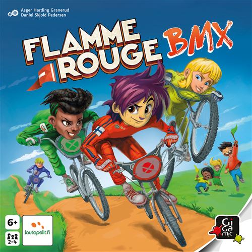 Gigamic Multicolore Jeu D’ambiance Flamme Rouge Bmx