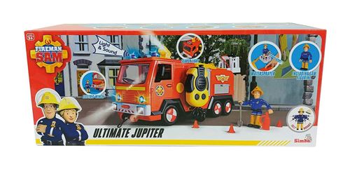 Camion de Pompier Simba Sam le Pompier avec une figurine