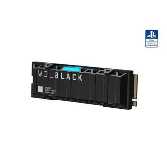Disque SSD interne WD_BLACK SN850 NVMe 1 To sous licence officielle pour consoles PS5 Noir