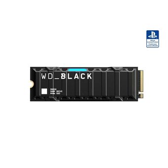 Disque SSD interne WD_BLACK SN850 NVMe 1 To sous licence officielle pour consoles PS5 Noir