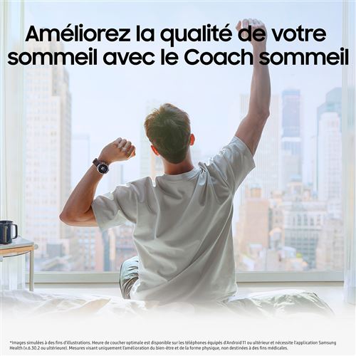 Montre connectée Samsung Galaxy Watch 8 Classic Bluetooth Noir - 5