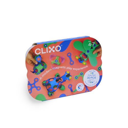 Jeu de construction magnétique Clixo Itsy Pack 18 pièces et - vue 3