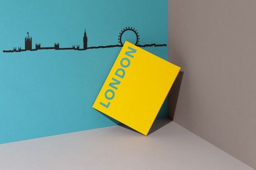 The Line Londen Decoratie Accessoire Zwart