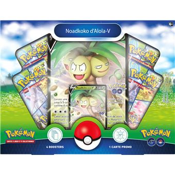 Carte à collectionner Pokémon Coffret Noadkoko V 4 Boosters