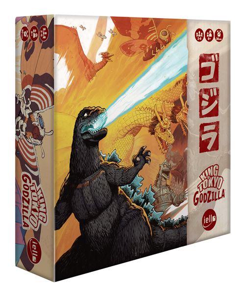 Iello Multicolore Jeu D'ambiance King Of Tokyo : Godzilla