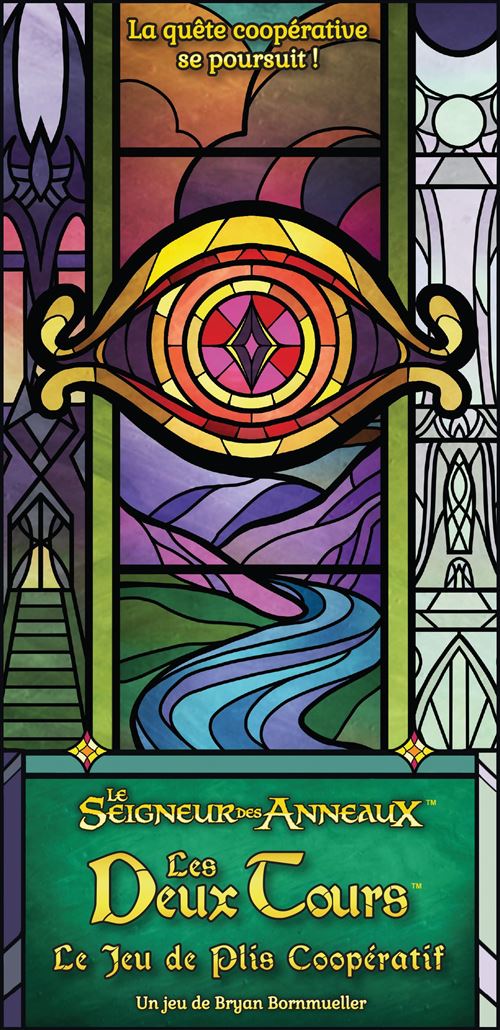 Jeu de stratégie Asmodee Le Seigneur des Anneaux Les deux tours Le Jeu de Plis