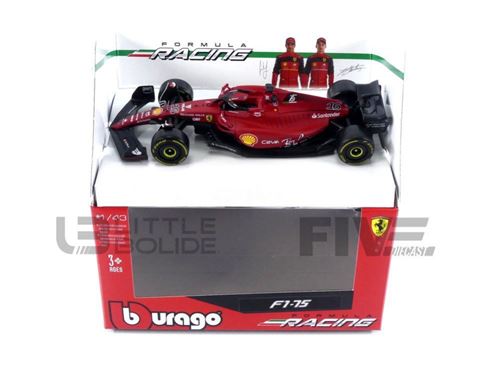 Véhicule Bburago Ferrari SF 2022 Formule 1 Leclerc