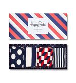 Chaussettes hautes Happy Socks Pack de 4 paires multicolore Taille 36-40