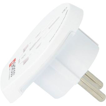 Adaptateur de voyage Skross Monde vers Europe - Chargeur et câble d