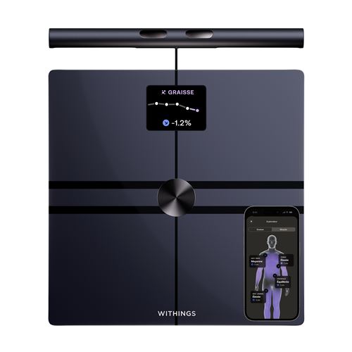 Pèse Personne Connecté Withings Bodyfit Noir