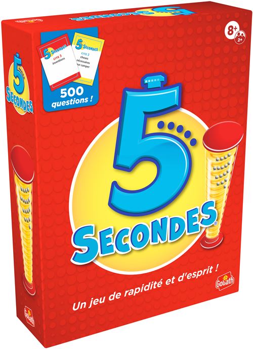 Goliath 5 Secondes - Jeu D'ambiance Et De Rapidité - Dès 8 Ans