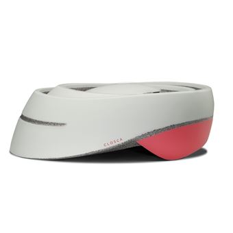 Casque de vélo pliable Closca Loop Taille L Blanc et Corail