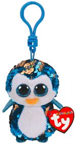 Porte-clés en peluche Ty Beanie Boo's Clip Flippables Le pingouin