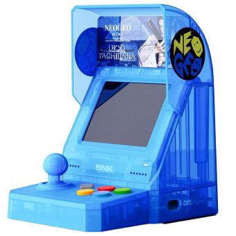 Console SNK Neo Geo mini Samurai Shodown Limited Edition - Ukyo Tachibana (bleue)