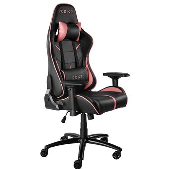 Fauteuil Gaming REKT Team8 Noir et Rose