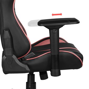 Fauteuil Gaming REKT Team8 Noir et Rose