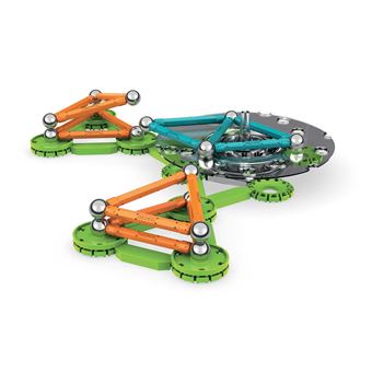 Jeu de construction magnétique Geomag Mechanics Ecofriends Motion 96 pièces