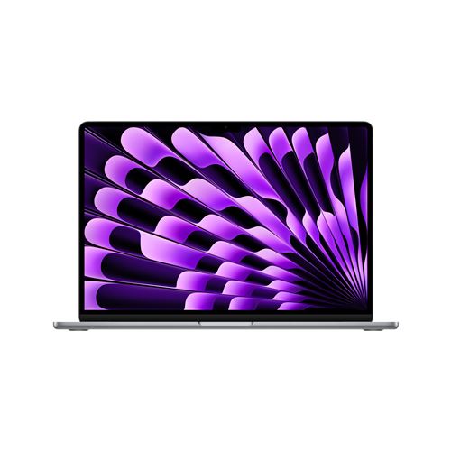 Apple MacBook Air 15,3 512Go SSD 16 Go RAM Puce M3 CPU 8 cœurs GPU 10 cœurs Gris sidéral