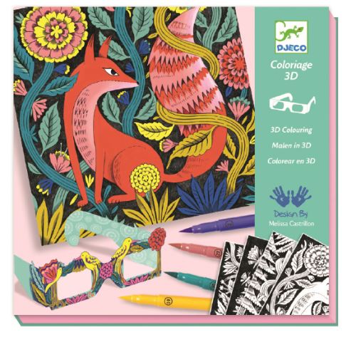 Kit Creatif Djeco Foret Fantastique Crayon De Couleur Ou Feutre Achat Prix Fnac