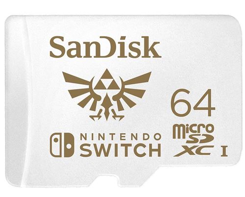 Sandisk Carte Mémoire Microsdxc Uhs-I 64 Go Pour Nintendo Switch - Image 3