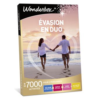 Coffret cadeau Wonderbox Evasion en duo - 1