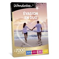 Coffret cadeau Wonderbox Evasion en duo