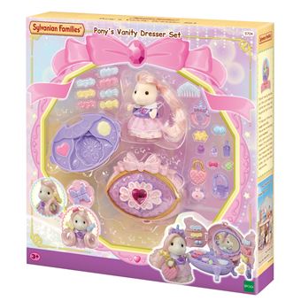 Figurine Sylvanian Families La coiffeuse de la fille Poney