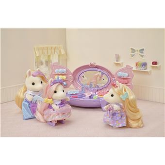 Figurine Sylvanian Families La coiffeuse de la fille Poney