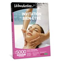 Coffret cadeau Wonderbox Invitation au bien-être