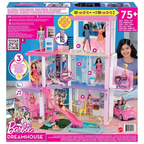 Maison de Rêve Barbie avec nombreux accessoires inclus